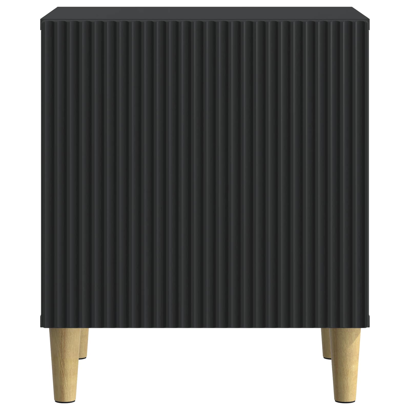 Noćni ormar Crna 43 x 34,5 x 50 cm Konstruirano drvo