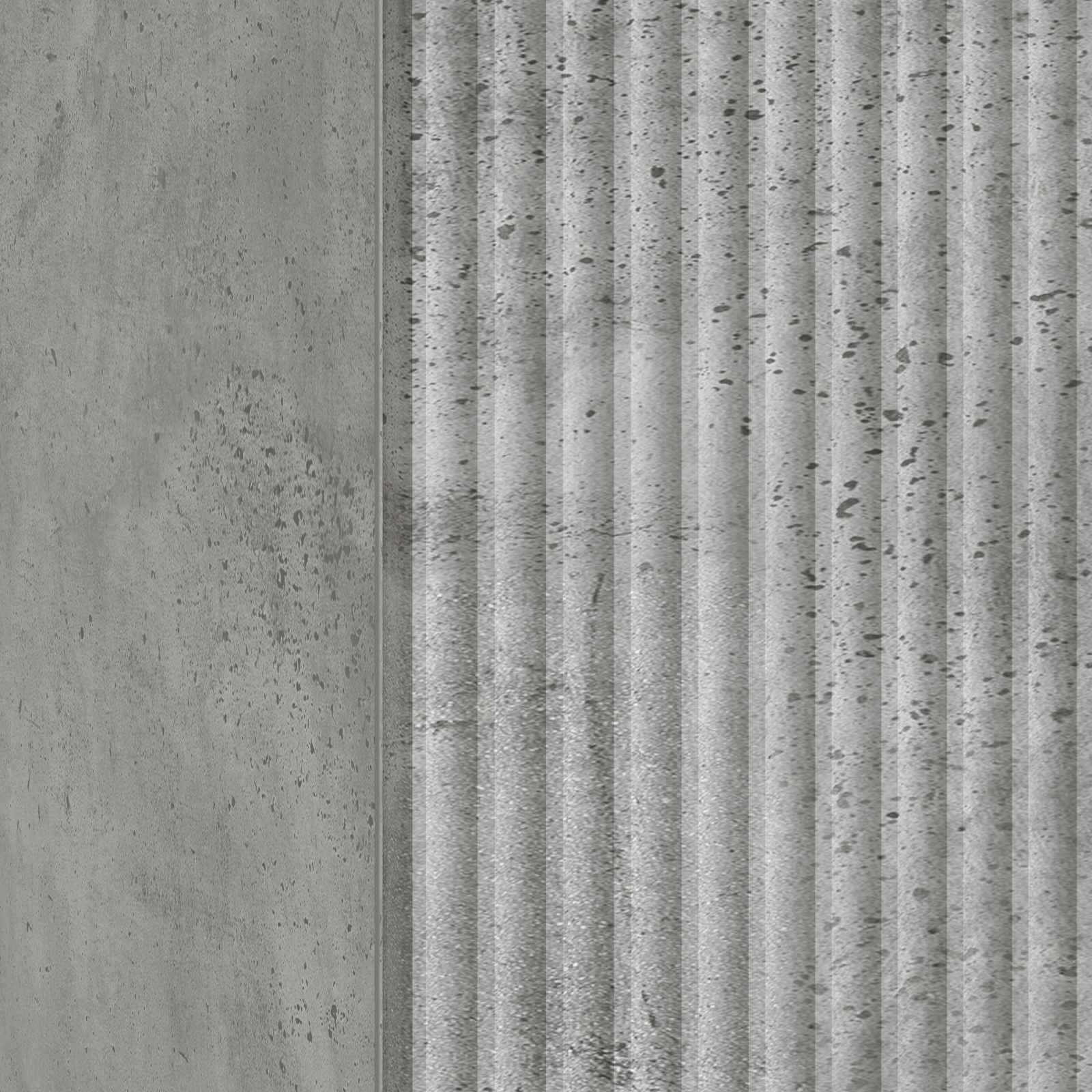 Noćni ormar Betonska siva 43 x 34,5 x 50 cm Konstruirano drvo