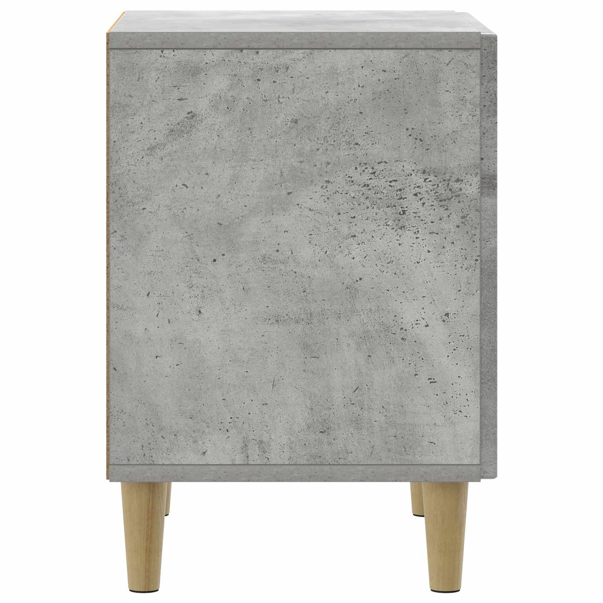 Noćni ormar 2 kom. Betonska siva 43 x 34,5 x 50 cm