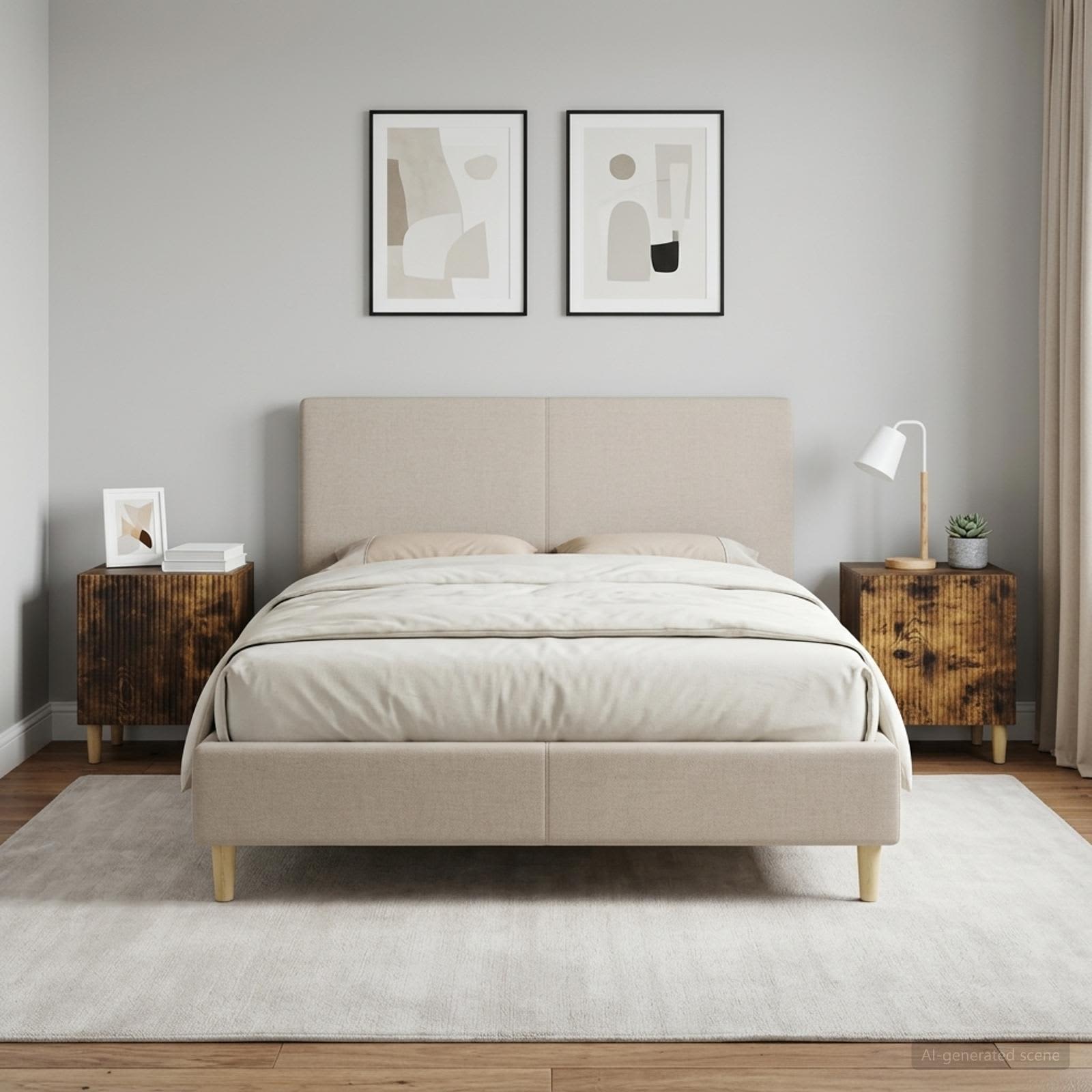Noćni ormar 2 pcs Dimljeni hrast 43 x 34,5 x 50 cm