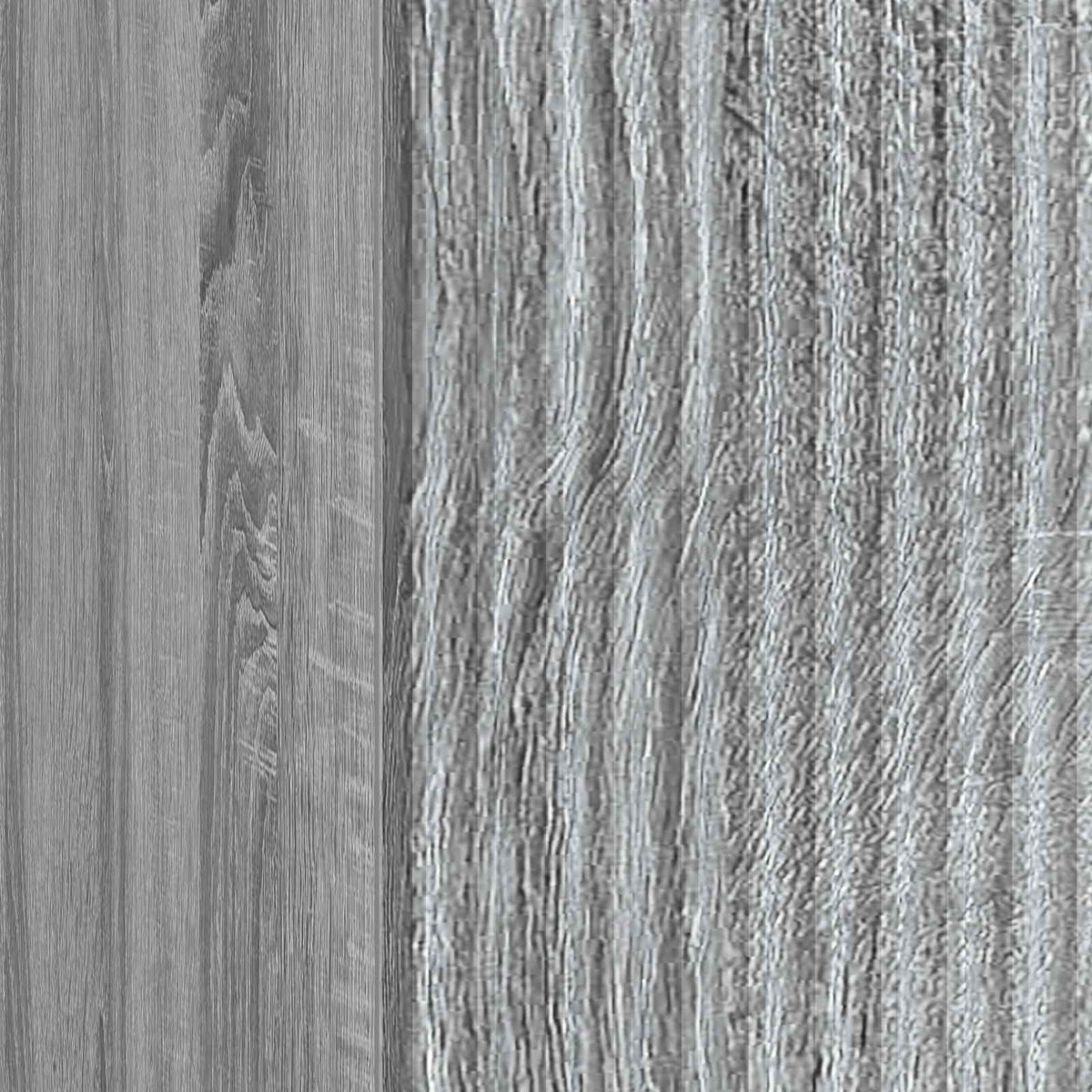 Noćni ormar 2 pcs Siva sonoma 43 x 34,5 x 50 cm