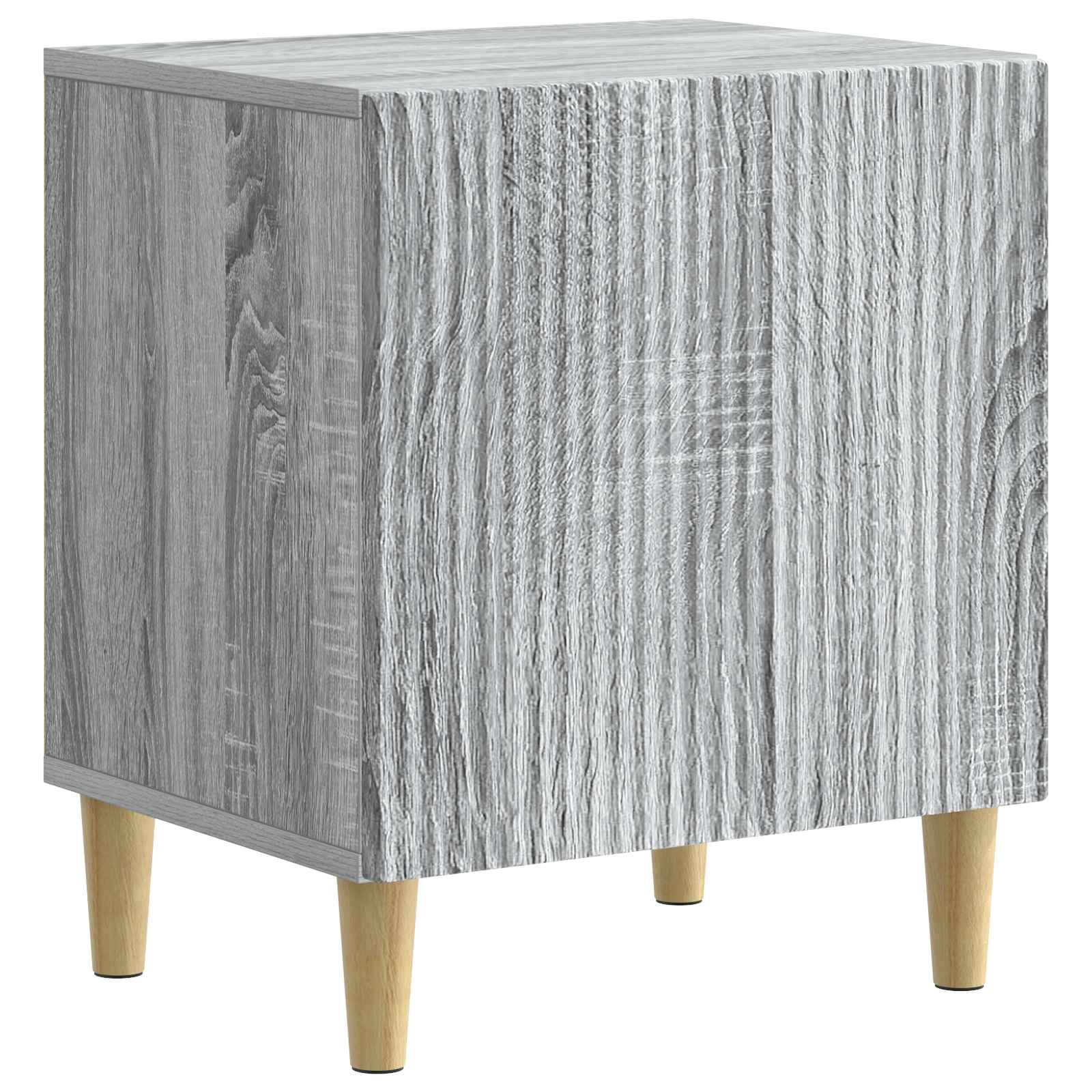 Noćni ormar 2 pcs Siva sonoma 43 x 34,5 x 50 cm
