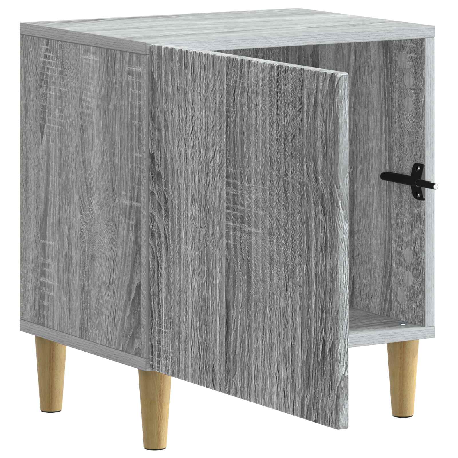 Noćni ormar 2 pcs Siva sonoma 43 x 34,5 x 50 cm