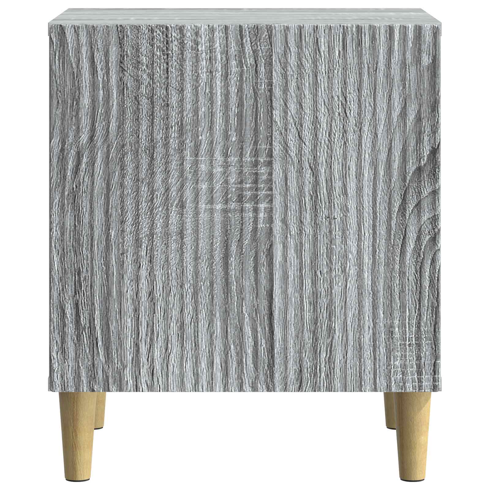 Noćni ormar 2 pcs Siva sonoma 43 x 34,5 x 50 cm