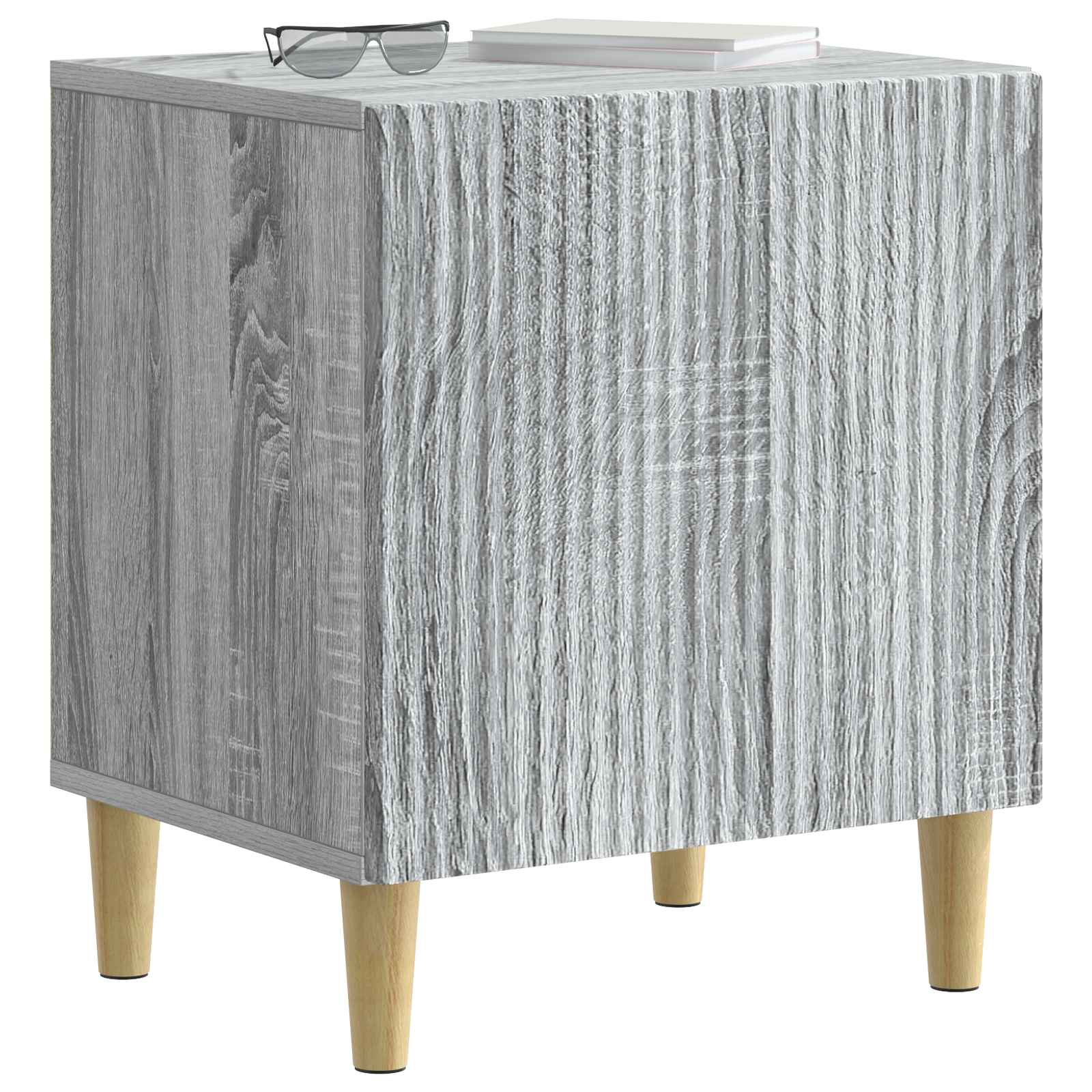Noćni ormar 2 pcs Siva sonoma 43 x 34,5 x 50 cm