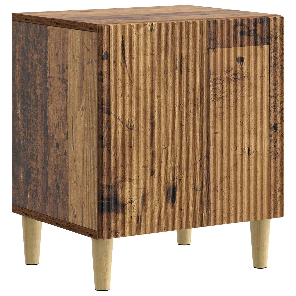 Noćni ormar 2 pcs Staro drvo 43 x 34,5 x 50 cm