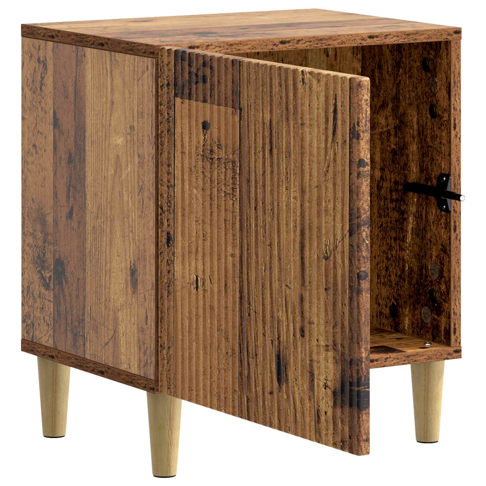 Noćni ormar 2 pcs Staro drvo 43 x 34,5 x 50 cm