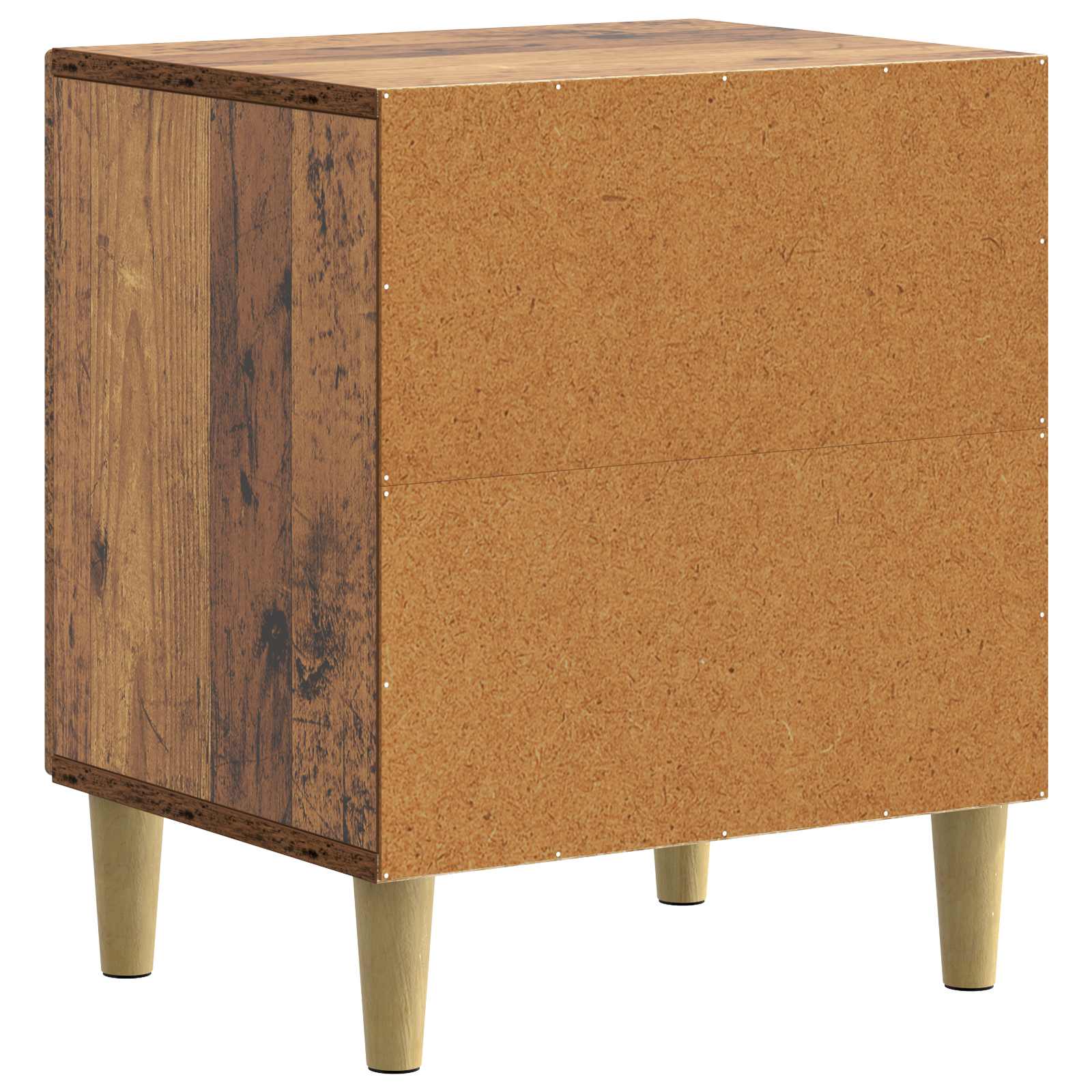 Noćni ormar 2 pcs Staro drvo 43 x 34,5 x 50 cm
