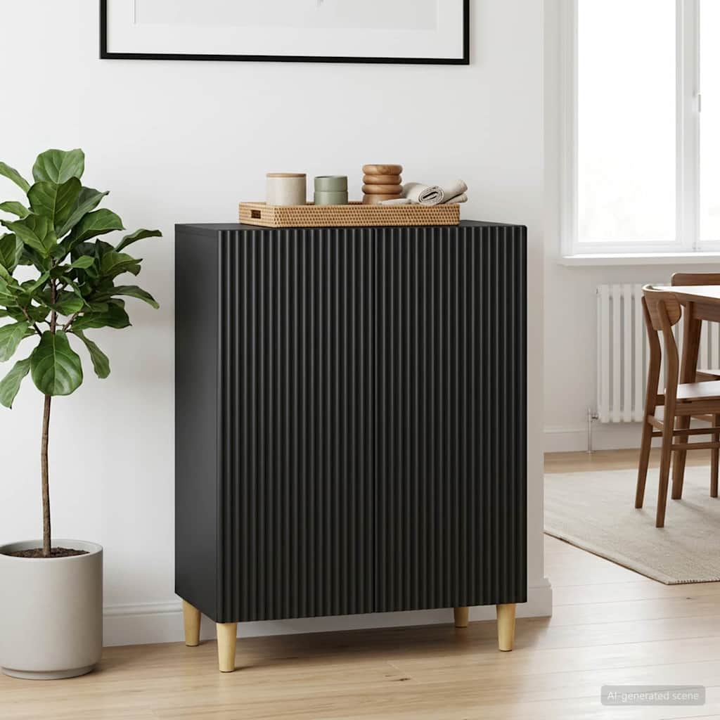 Kreveta Crna 66 x 34,5 x 90 cm Konstruirano drvo