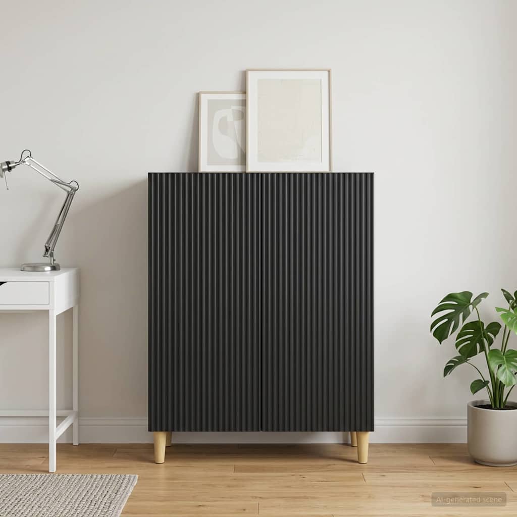 Kreveta Crna 66 x 34,5 x 90 cm Konstruirano drvo