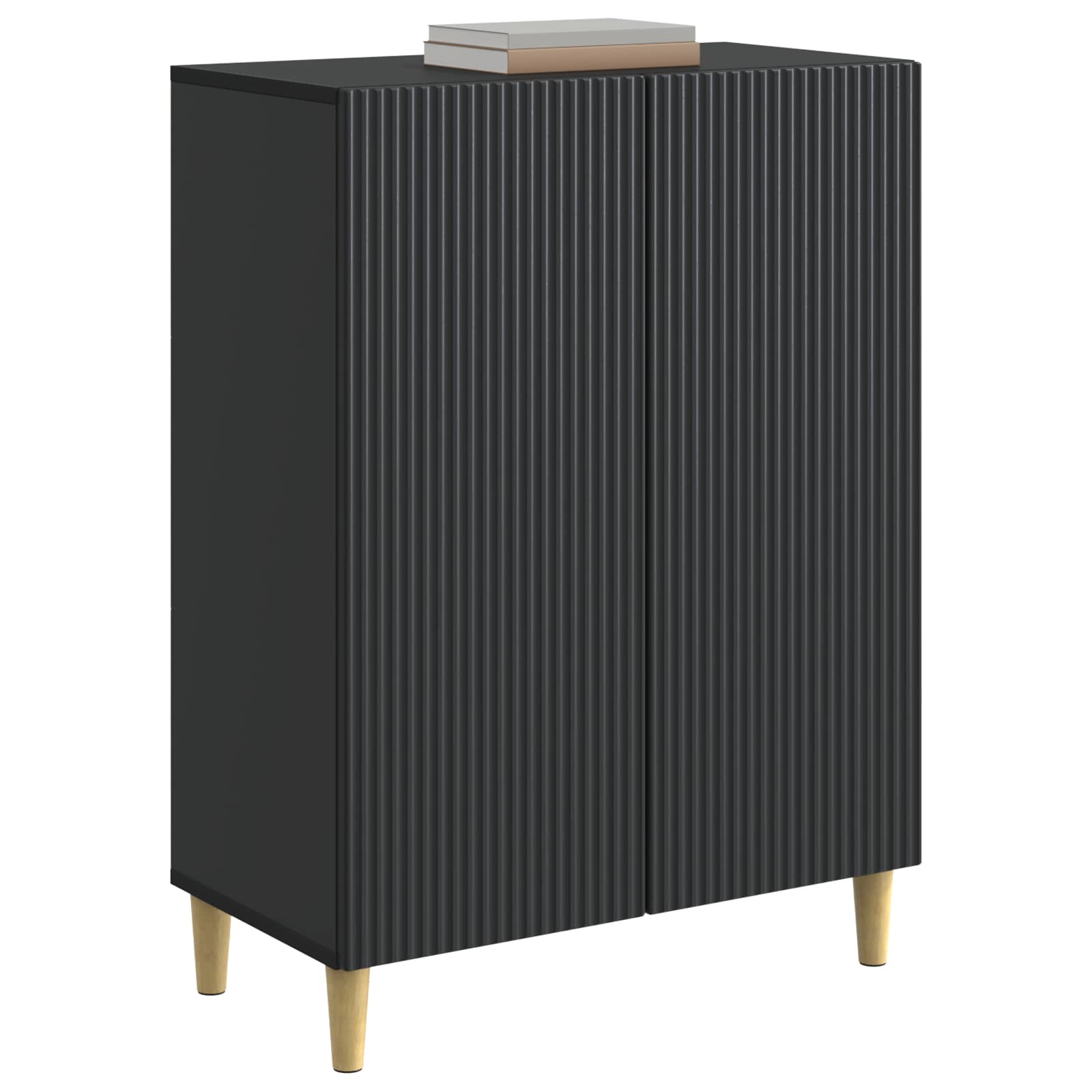 Kreveta Crna 66 x 34,5 x 90 cm Konstruirano drvo