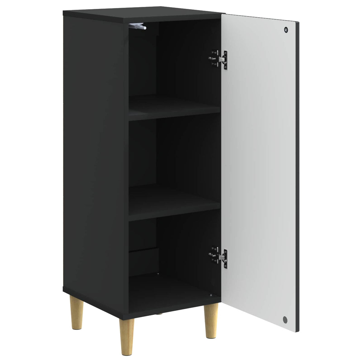 Kreveta Crna 33 x 34,5 x 90 cm Konstruirano drvo