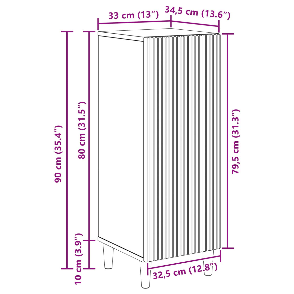 Kreveta Crna 33 x 34,5 x 90 cm Konstruirano drvo