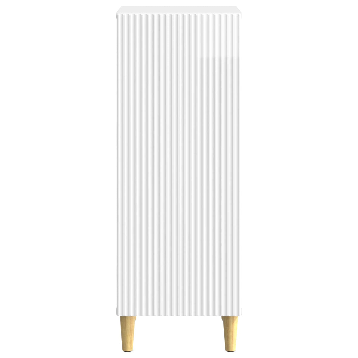Kreveta Bijela visokog sjaja 33 x 34,5 x 90 cm