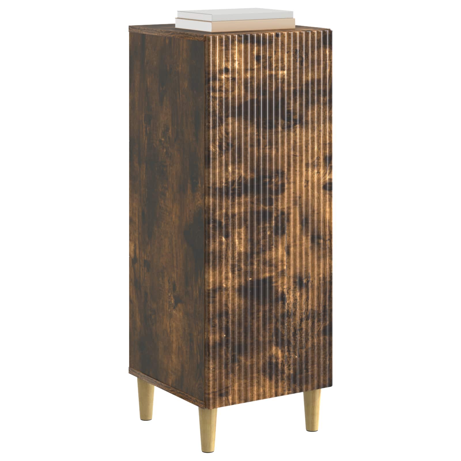 Kreveta Dimljeni hrast 33 x 34,5 x 90 cm Konstruirano drvo