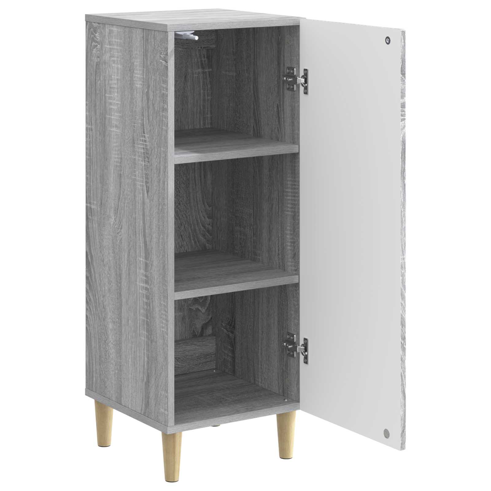 Kreveta Siva sonoma 33 x 34,5 x 90 cm Konstruirano drvo