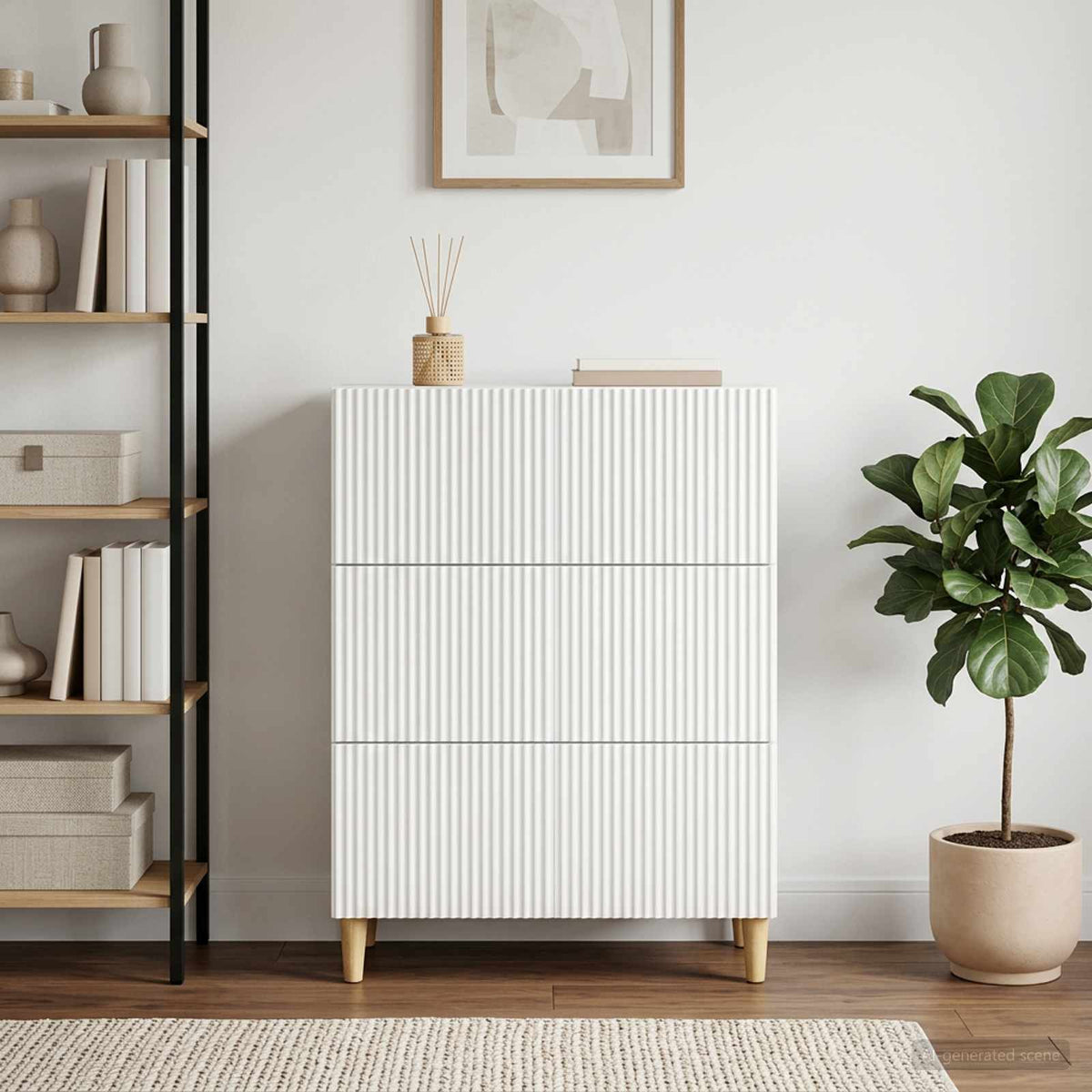 Ormar s ladicama 66 x 34,5 x 90 cm Konstruirano drvo