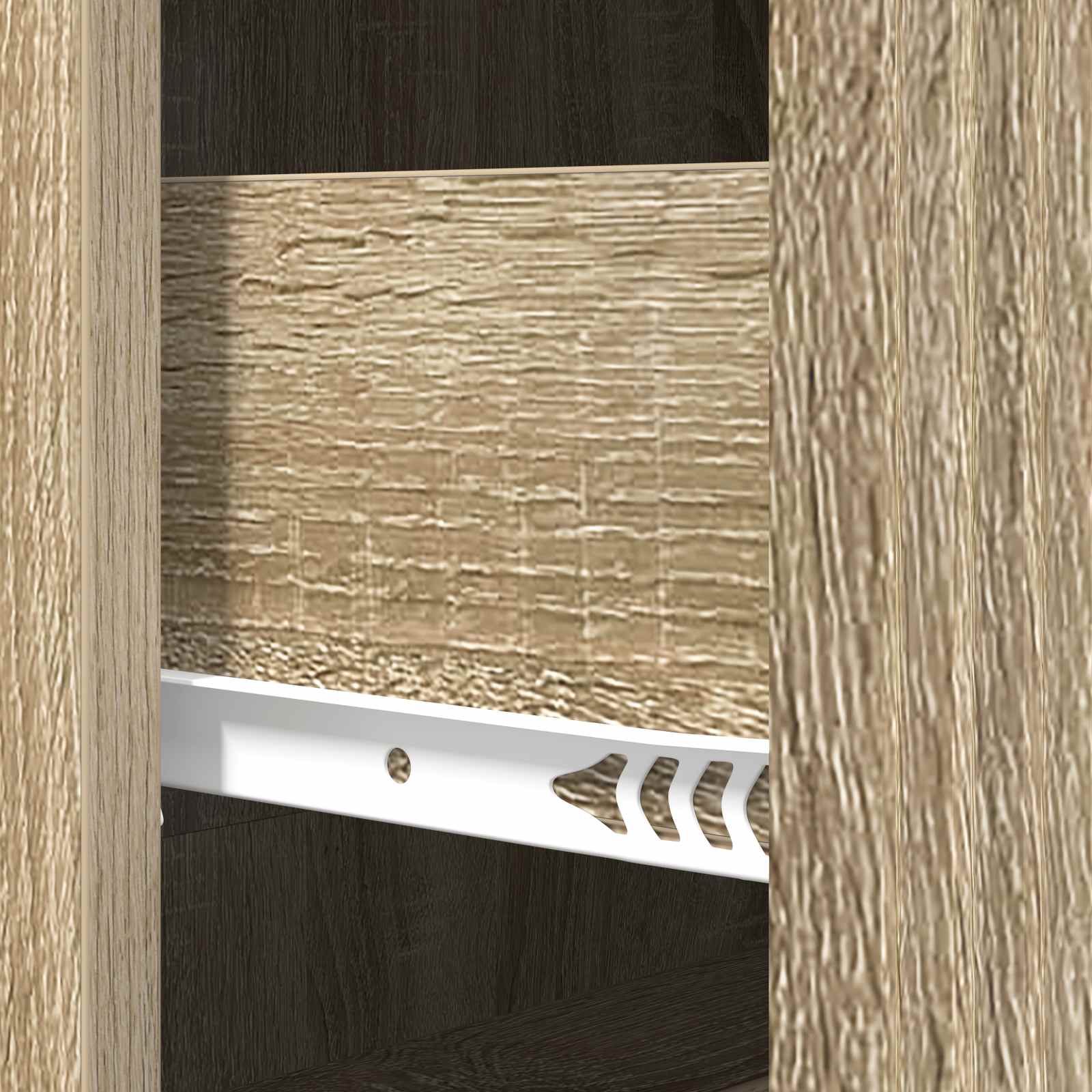Ormar s ladicama Hrast sonoma 66 x 34,5 x 90 cm