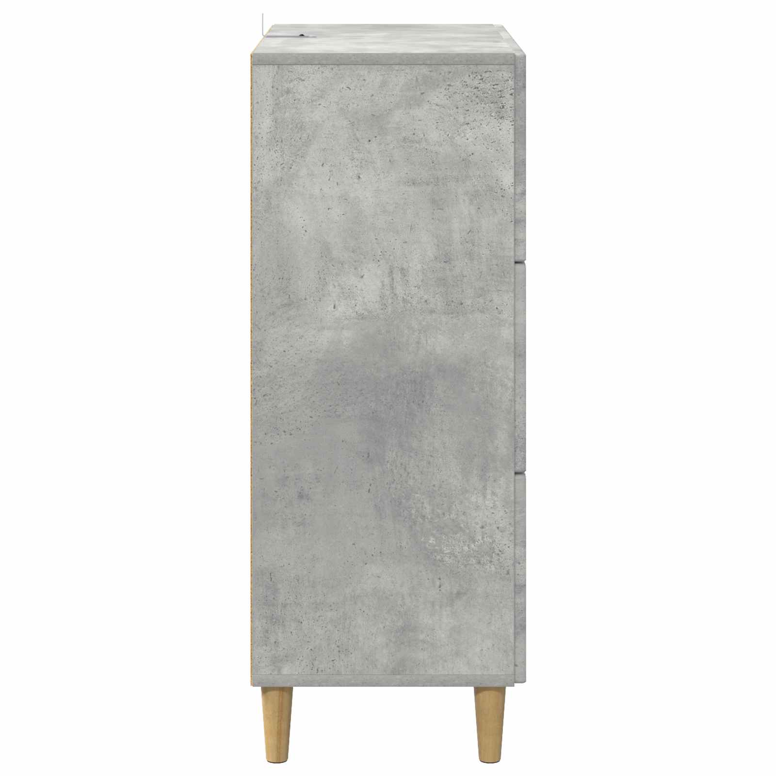 Ormar s ladicama Betonska siva 66 x 34,5 x 90 cm
