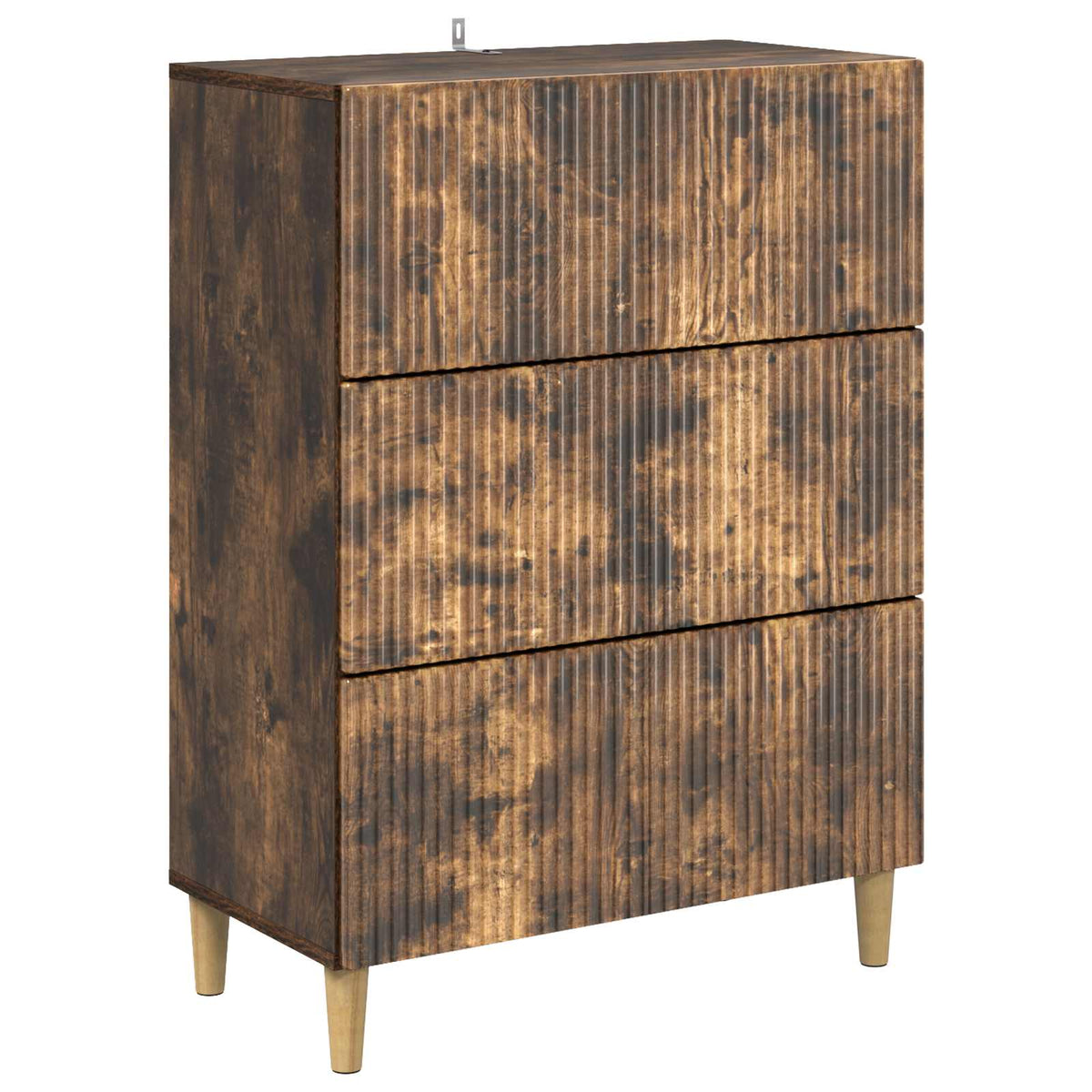Ormar s ladicama Dimljeni hrast 66 x 34,5 x 90 cm