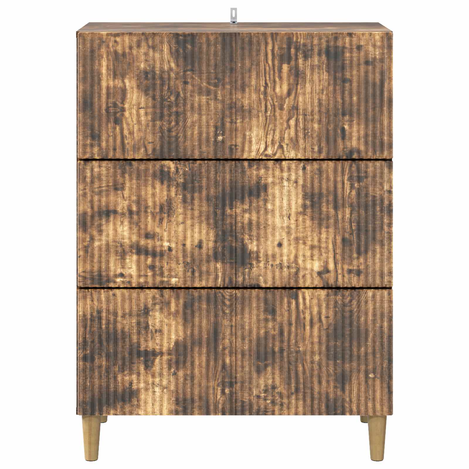 Ormar s ladicama Dimljeni hrast 66 x 34,5 x 90 cm