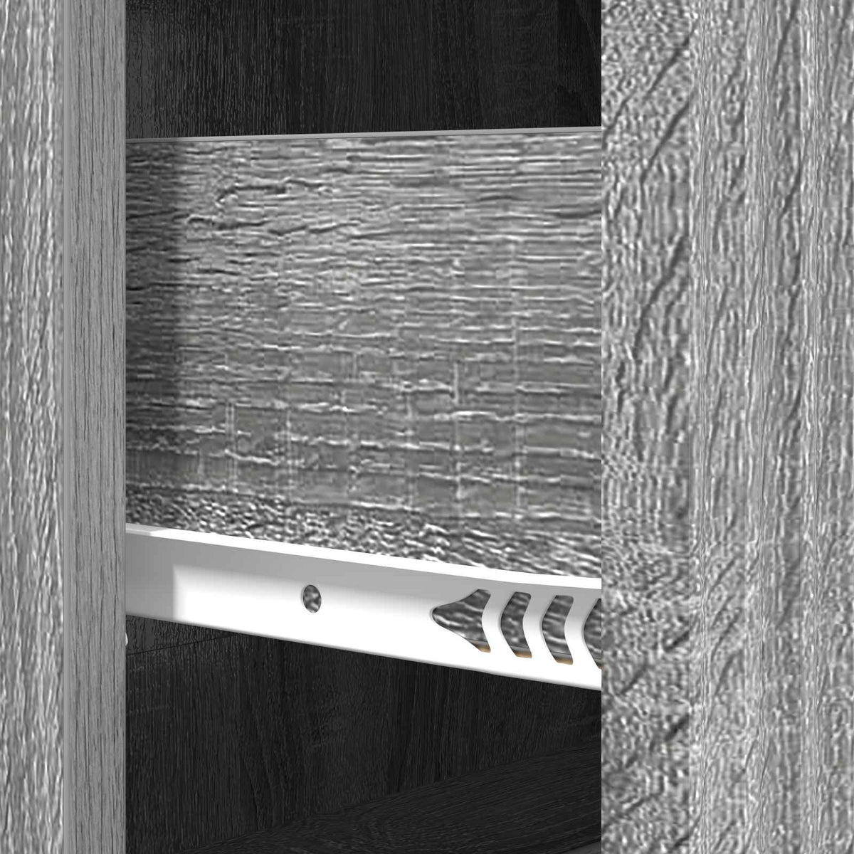 Ormar s ladicama Siva sonoma 66 x 34,5 x 90 cm
