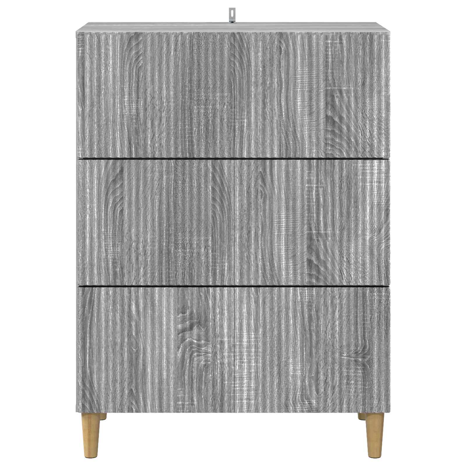 Ormar s ladicama Siva sonoma 66 x 34,5 x 90 cm
