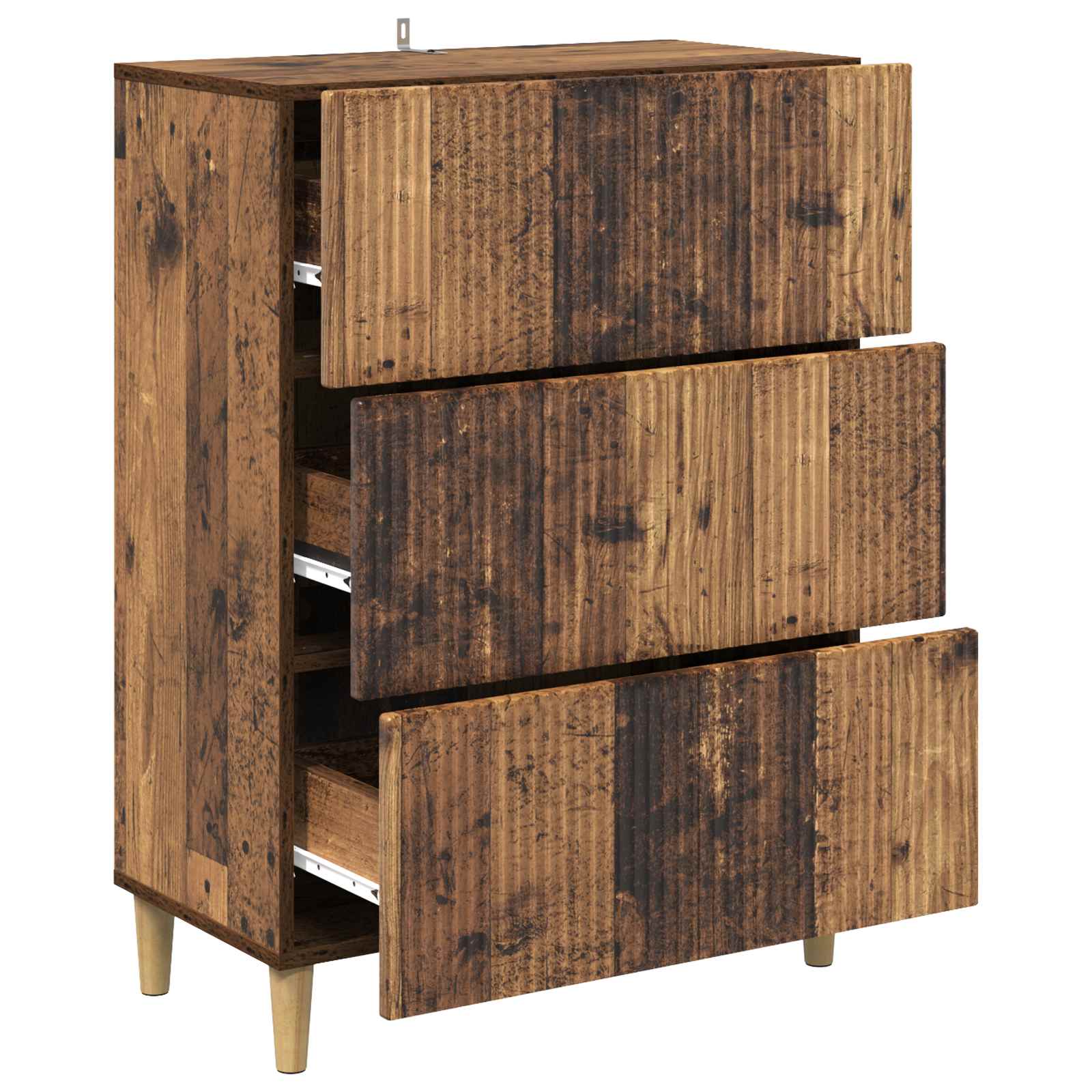 Ormar s ladicama Staro drvo 66 x 34,5 x 90 cm Konstruirano drvo