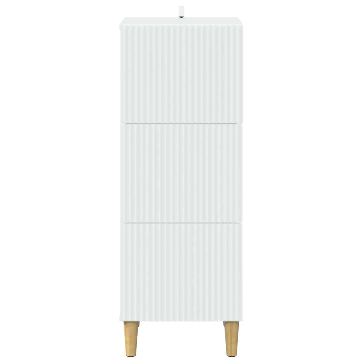 Ormar s ladicama Bijela 33 x 34,5 x 90 cm Konstruirano drvo