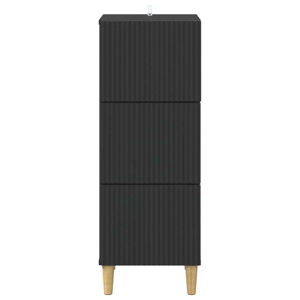Ormar s ladicama Crna 33 x 34,5 x 90 cm Konstruirano drvo