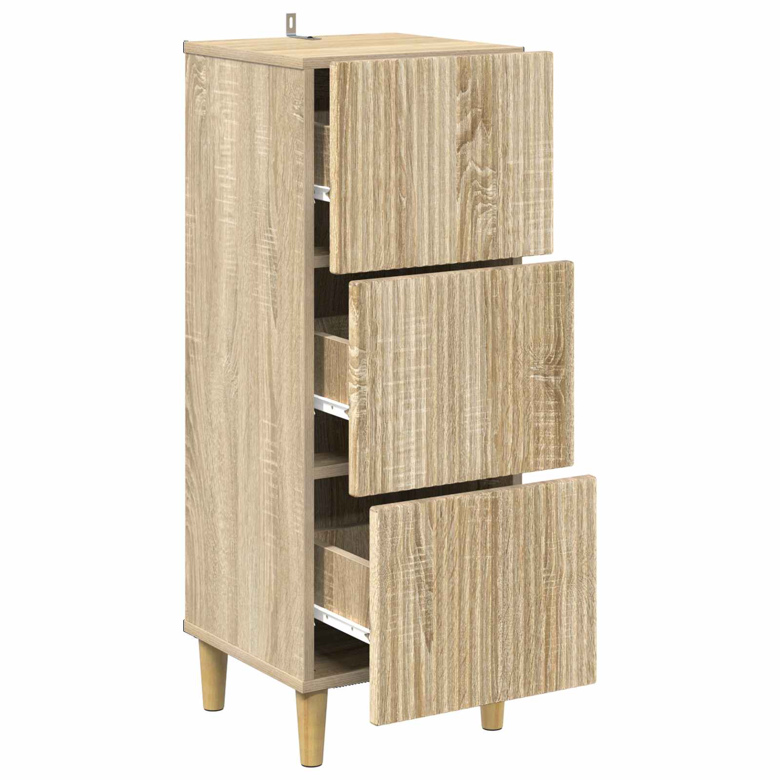 Ormar s ladicama Hrast sonoma 33 x 34,5 x 90 cm