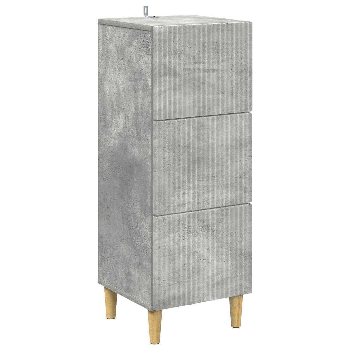 Ormar s ladicama Betonska siva 33 x 34,5 x 90 cm