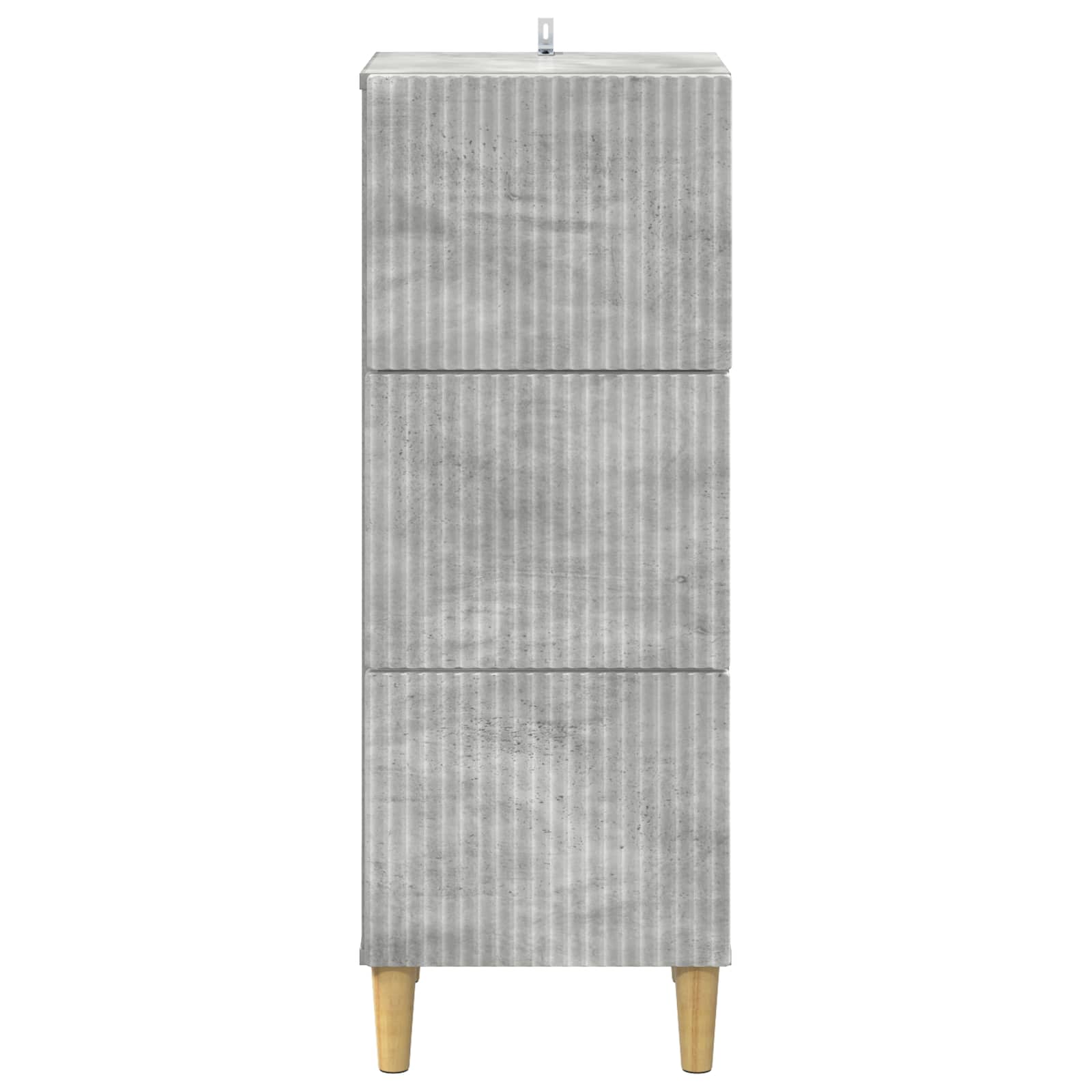 Ormar s ladicama Betonska siva 33 x 34,5 x 90 cm