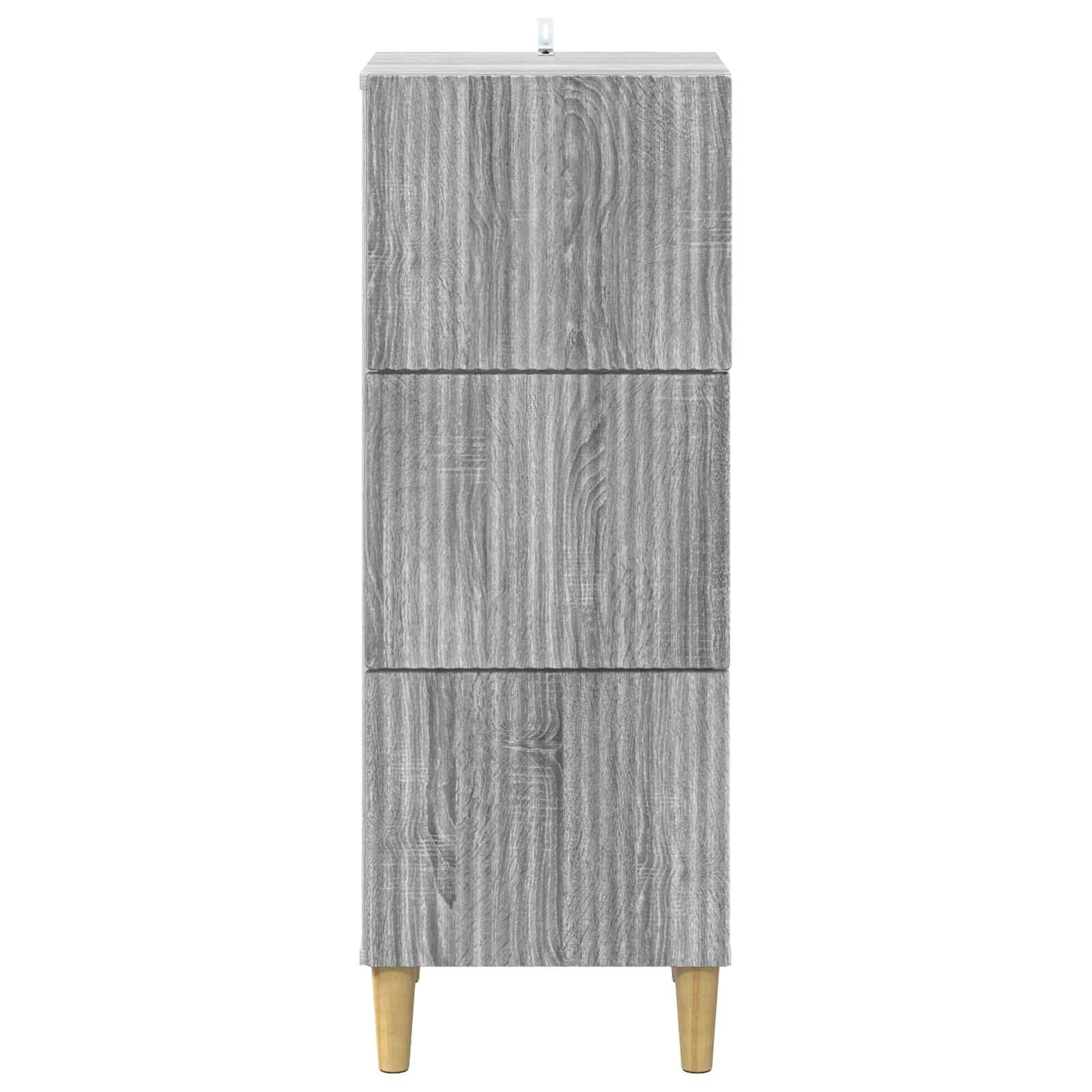 Ormar s ladicama Siva sonoma 33 x 34,5 x 90 cm