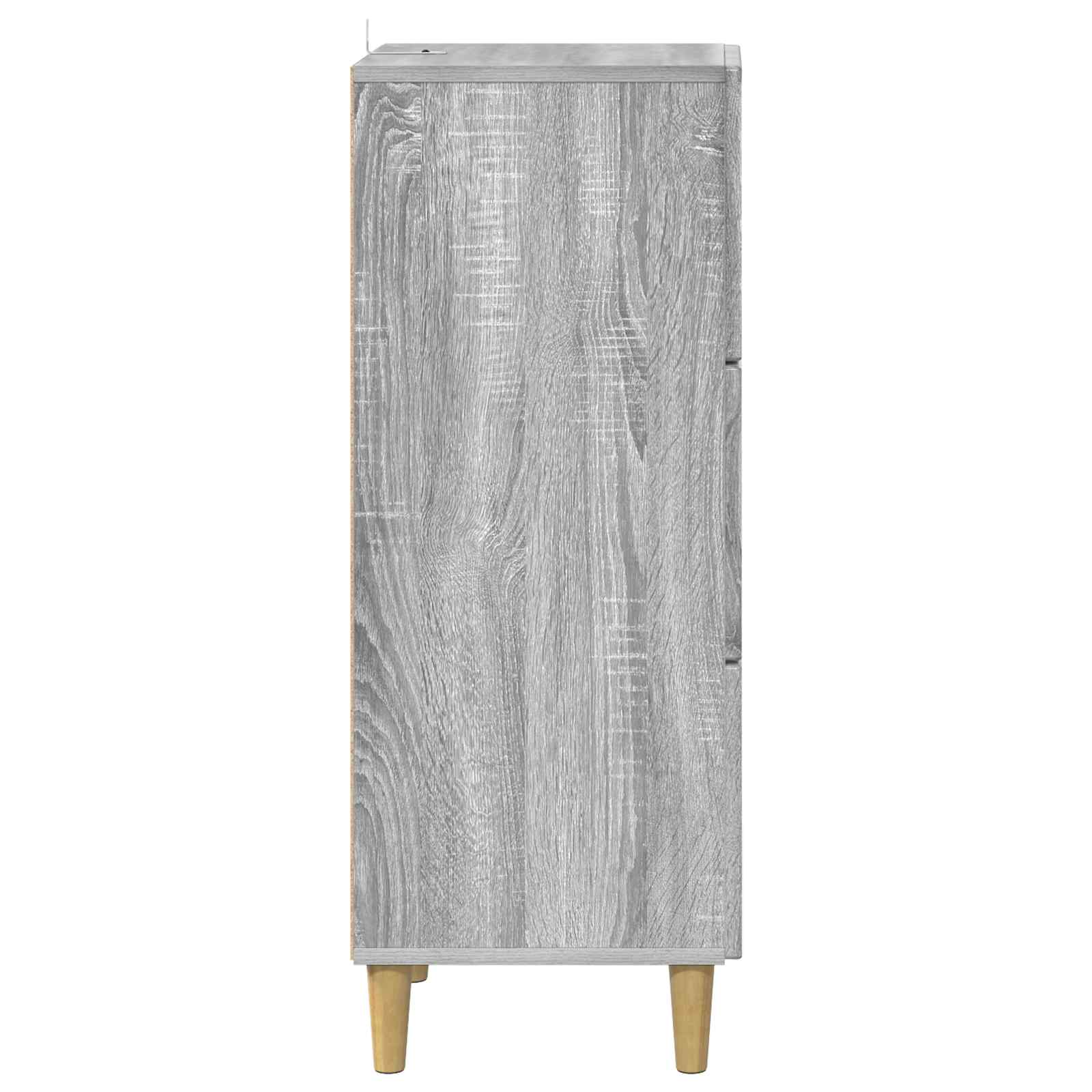 Ormar s ladicama Siva sonoma 33 x 34,5 x 90 cm