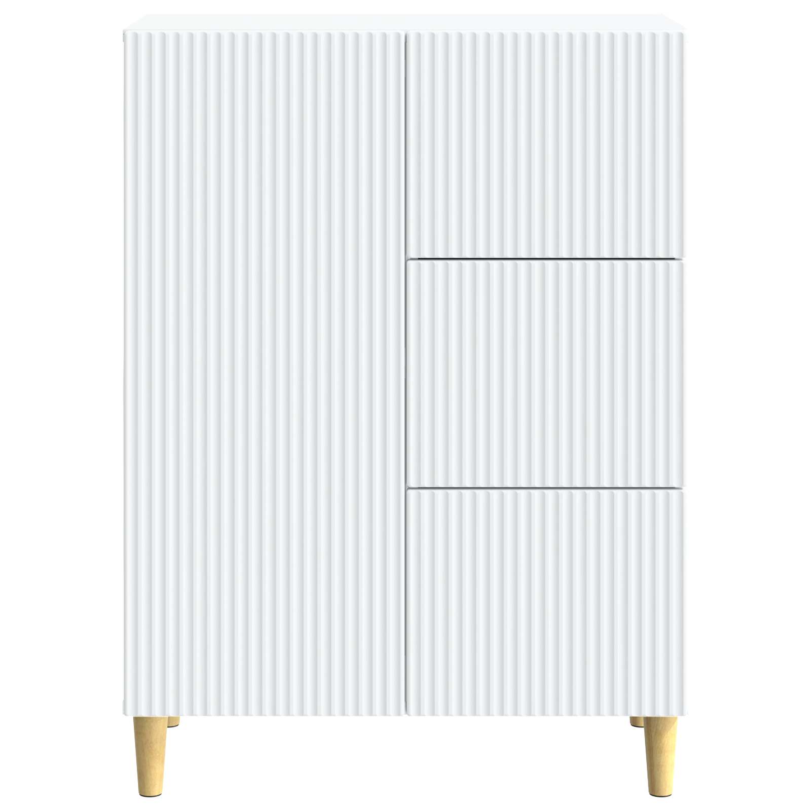 Kreveta s ladicama Bijela 66 x 34,5 x 90 cm Konstruirano drvo