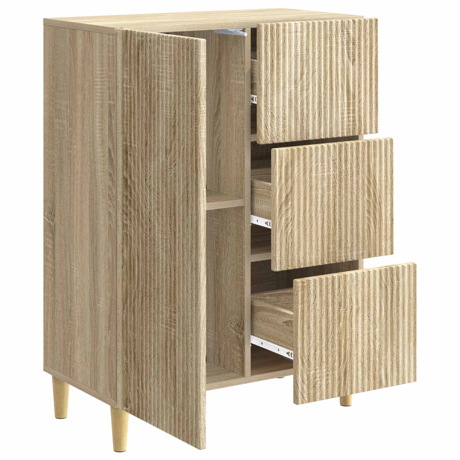Kreveta Hrast sonoma 66 x 34,5 x 90 cm Konstruirano drvo