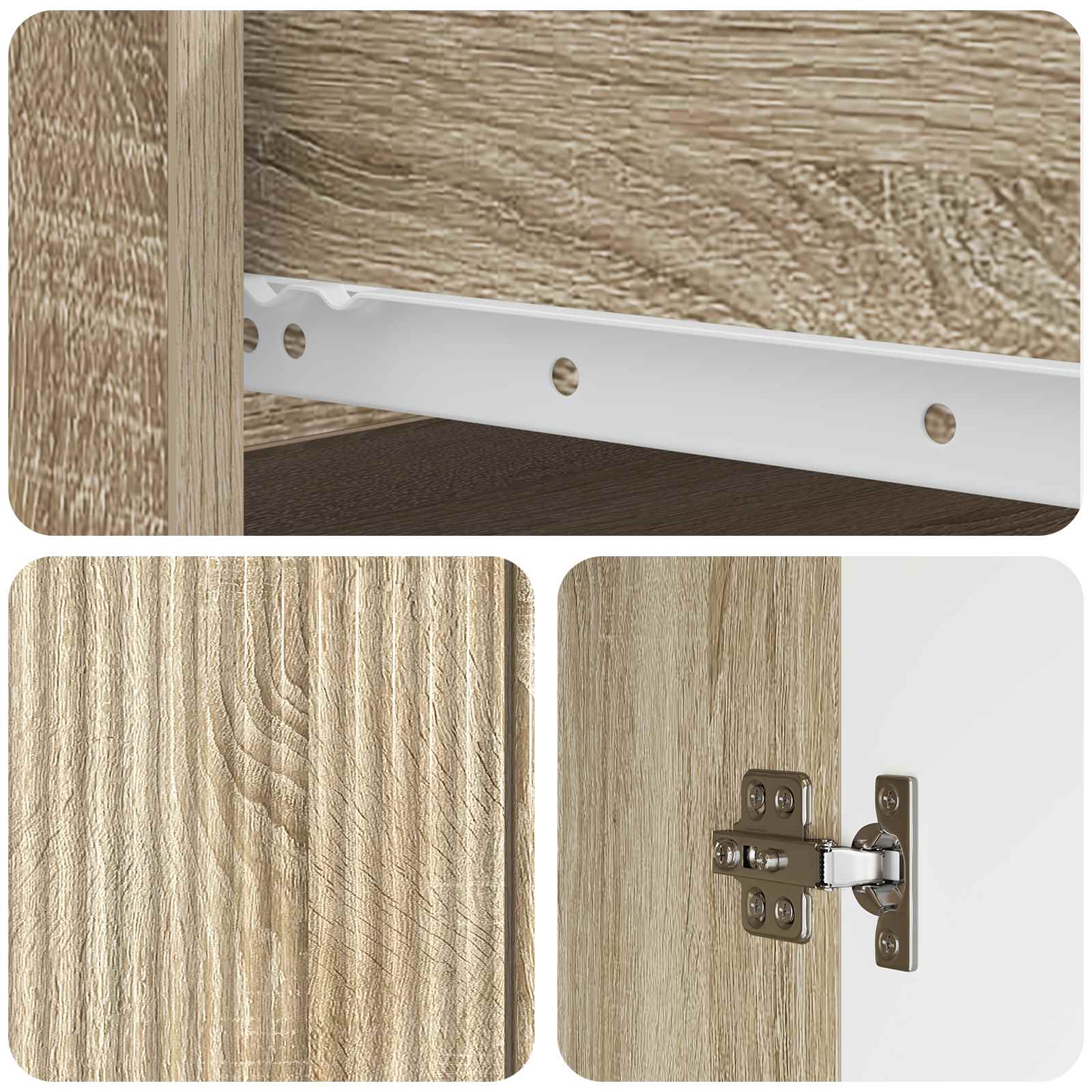 Kreveta Hrast sonoma 66 x 34,5 x 90 cm Konstruirano drvo