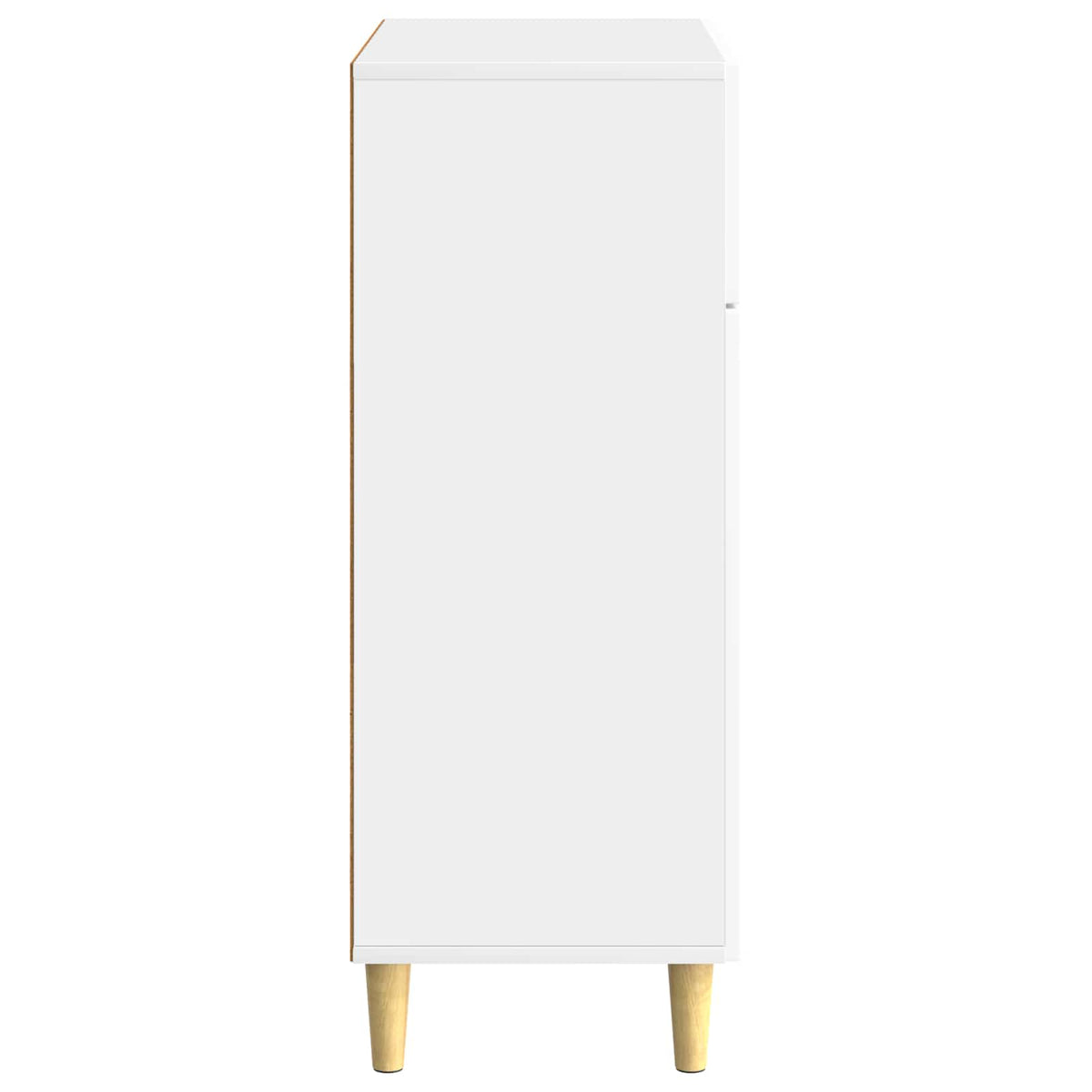 Kreveta s ladicama Bijela visokog sjaja 66 x 34,5 x 90 cm