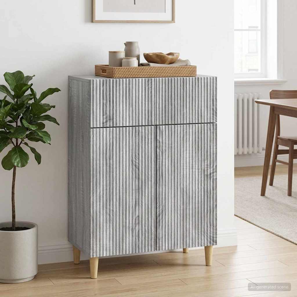 Kreveta Siva sonoma 66 x 34,5 x 90 cm Konstruirano drvo