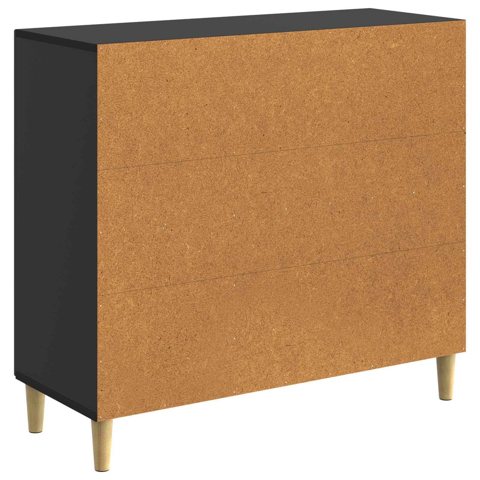 Kreveta Crna 89 x 34,5 x 80 cm Konstruirano drvo