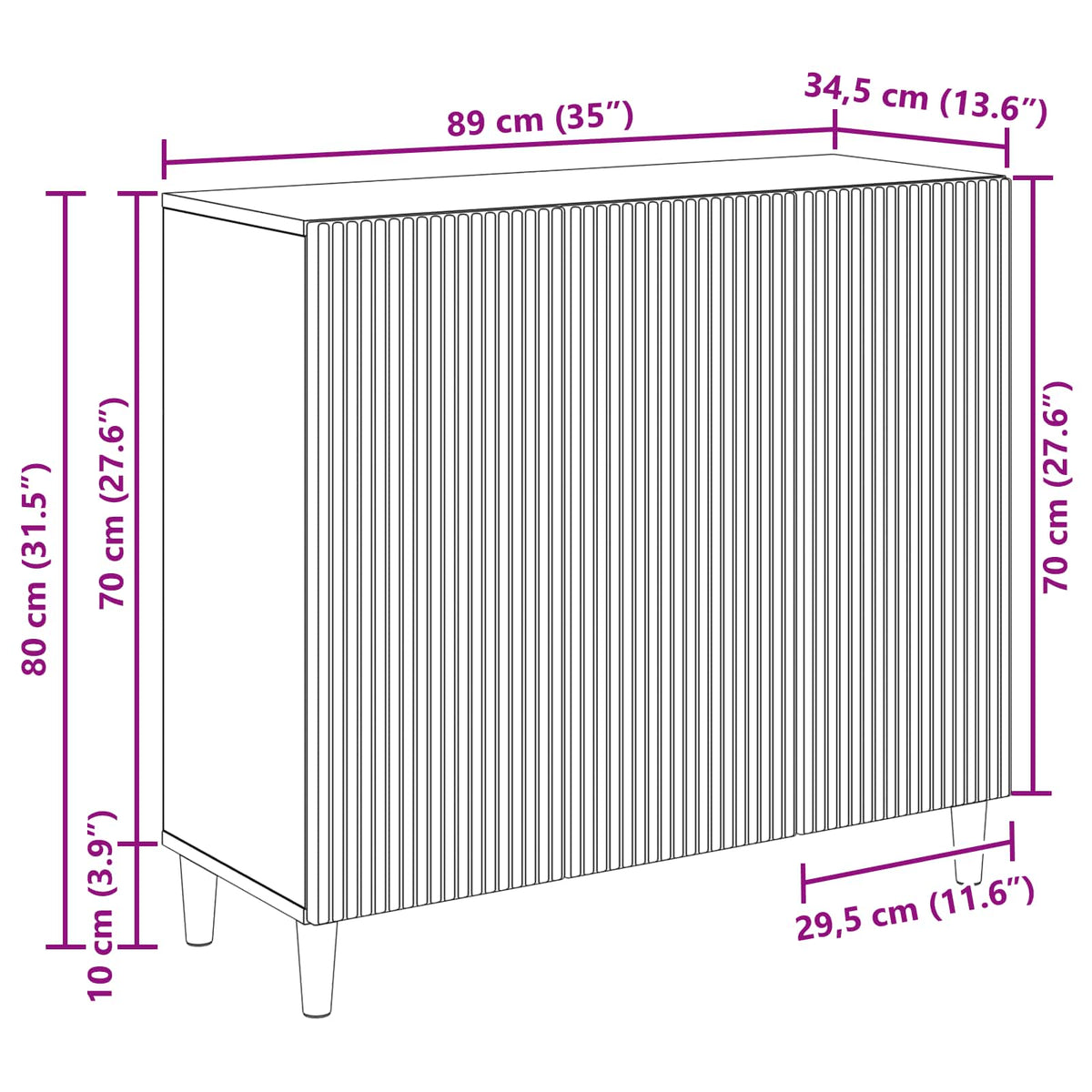 Kreveta Crna 89 x 34,5 x 80 cm Konstruirano drvo
