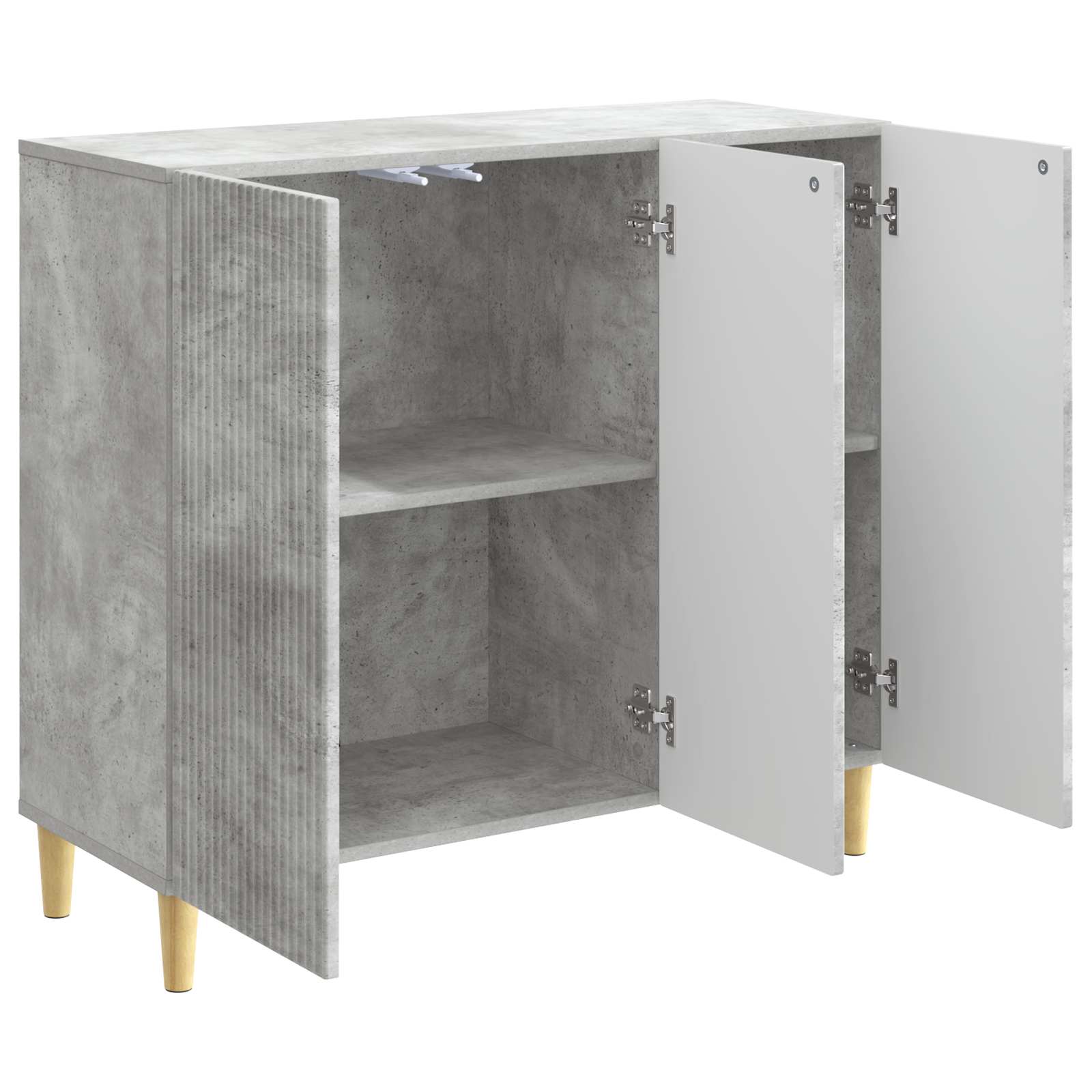 Kreveta Betonska siva 89 x 34,5 x 80 cm Konstruirano drvo