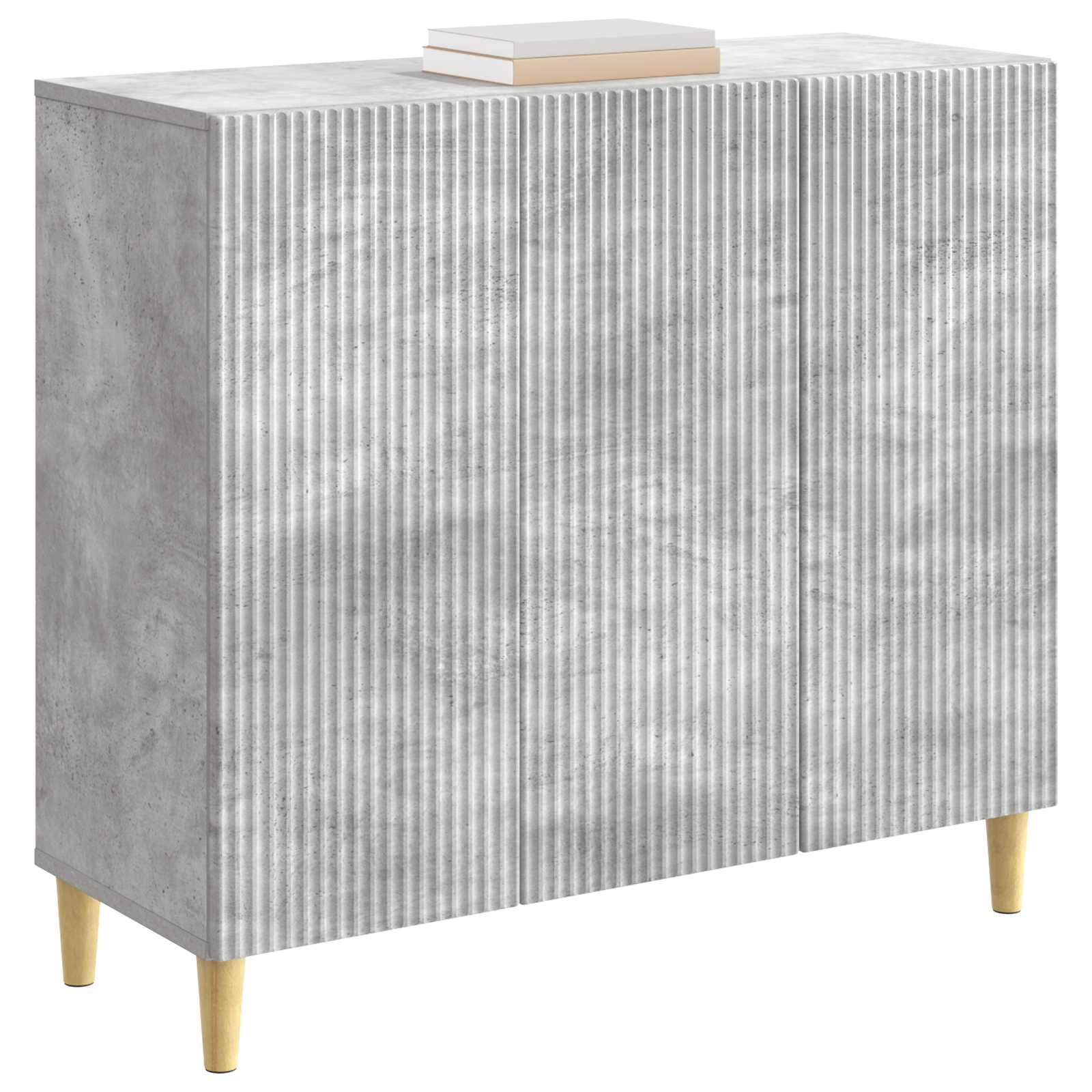 Kreveta Betonska siva 89 x 34,5 x 80 cm Konstruirano drvo
