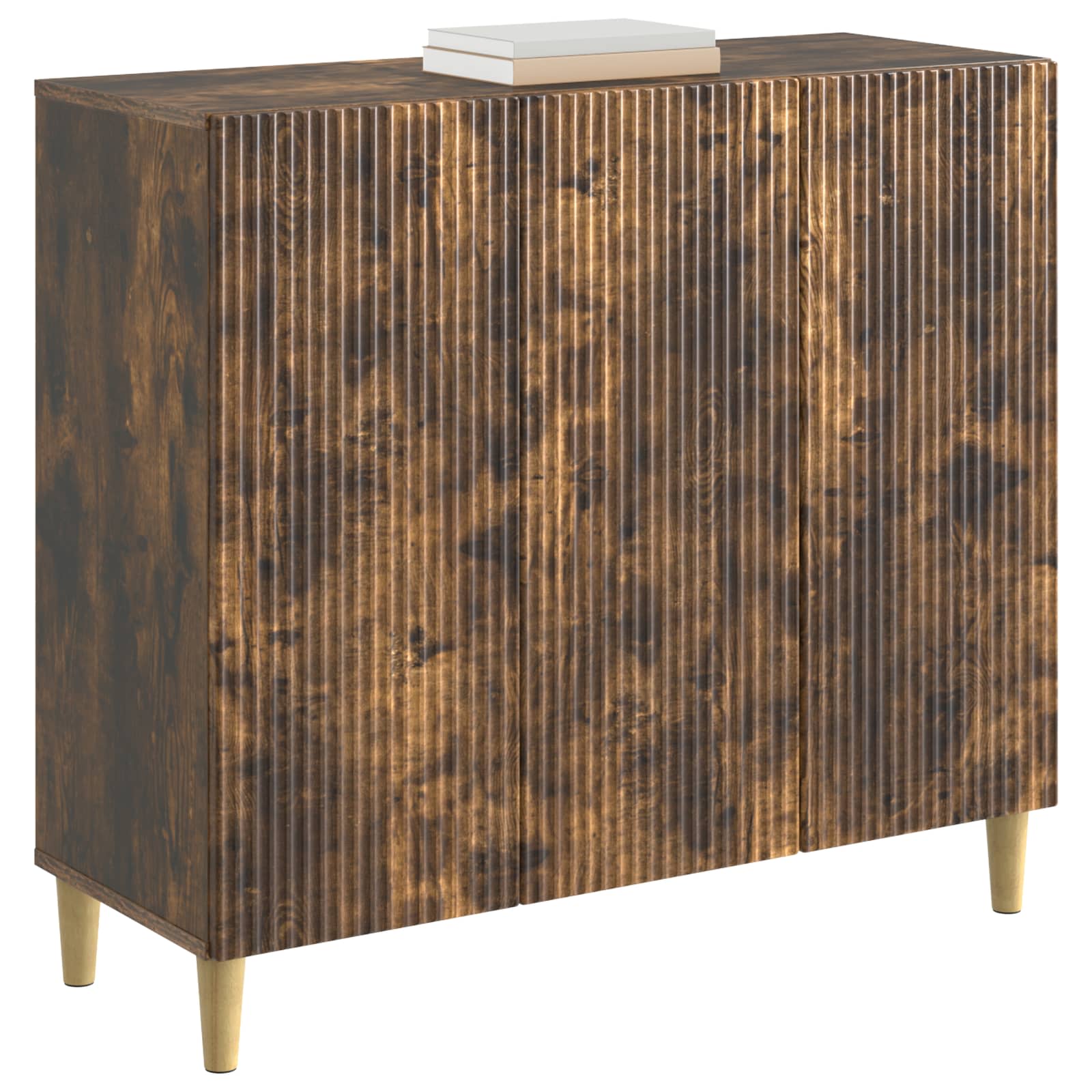 Kreveta Dimljeni hrast 89 x 34,5 x 80 cm Konstruirano drvo