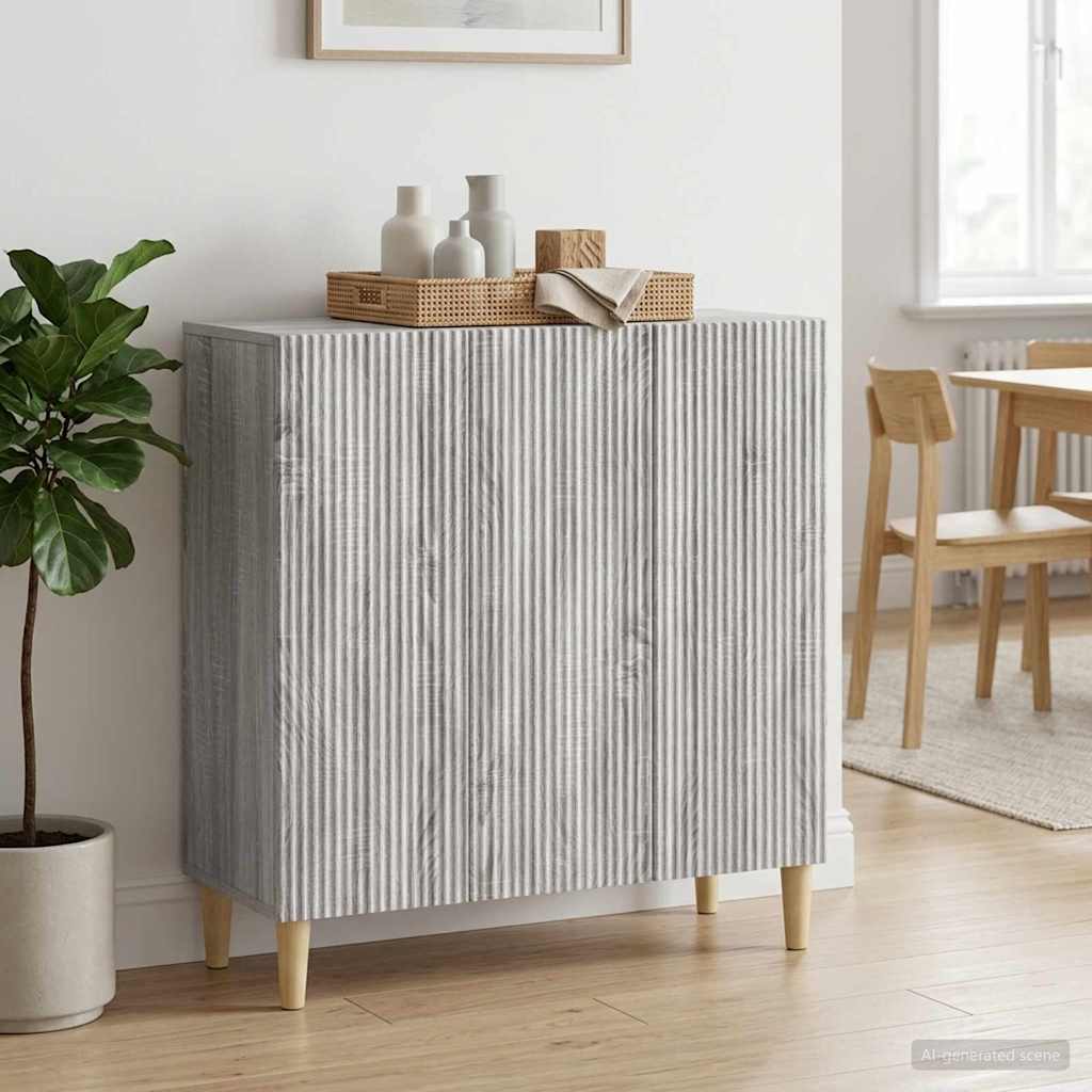 Kreveta Siva sonoma 89 x 34,5 x 80 cm Konstruirano drvo