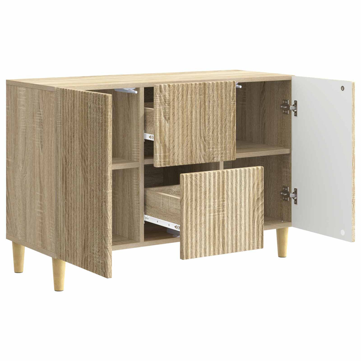 Kreveta Hrast sonoma 89 x 34,5 x 60 cm Konstruirano drvo