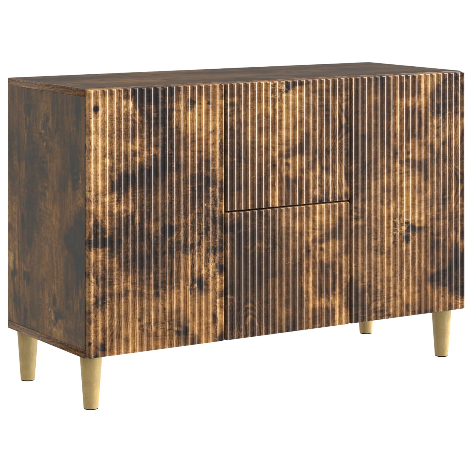 Kreveta Dimljeni hrast 89 x 34,5 x 60 cm Konstruirano drvo