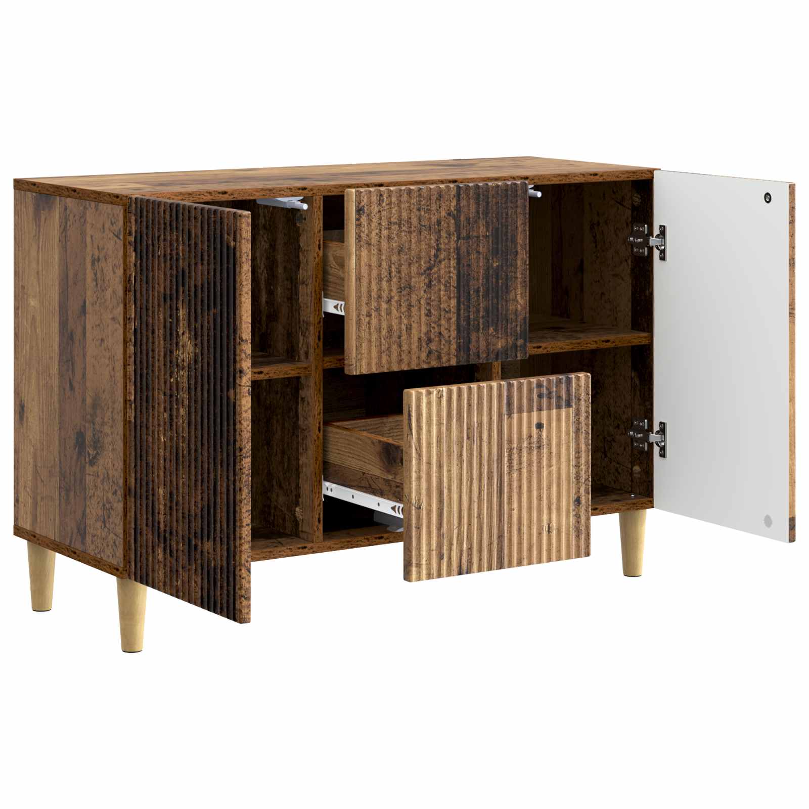 Kreveta Staro drvo 89 x 34,5 x 60 cm Konstruirano drvo