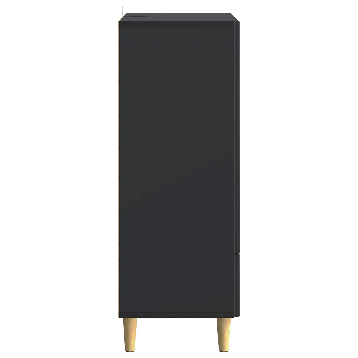 Kreveta s ladicama Crna 66 x 34,5 x 95 cm Konstruirano drvo